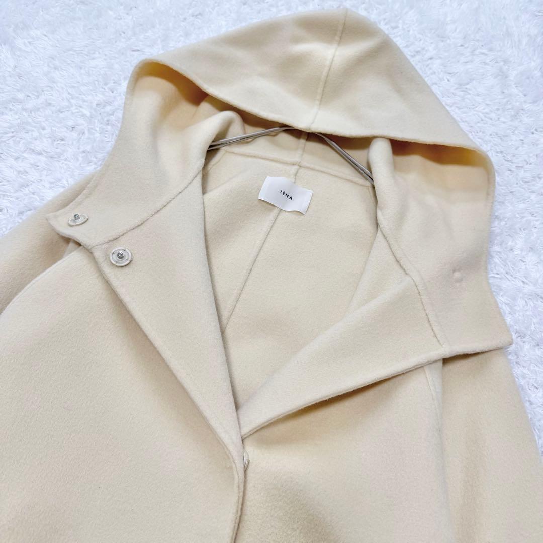 【最終価格】美品✨イエナ 23AW SUPER120 ダブルフェイスコート 38