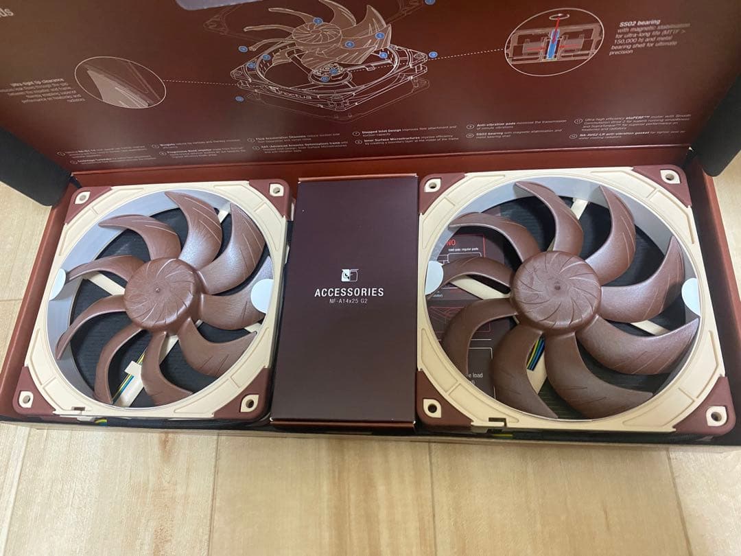 Noctua NF-A14x25 G2 PWM 2個セット