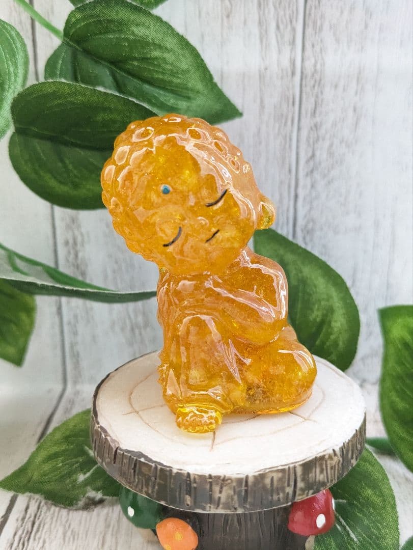 【つねりん】ミニサイズ！アクアマリンの超ネクタイねこちゃん形オルゴ☆他９点