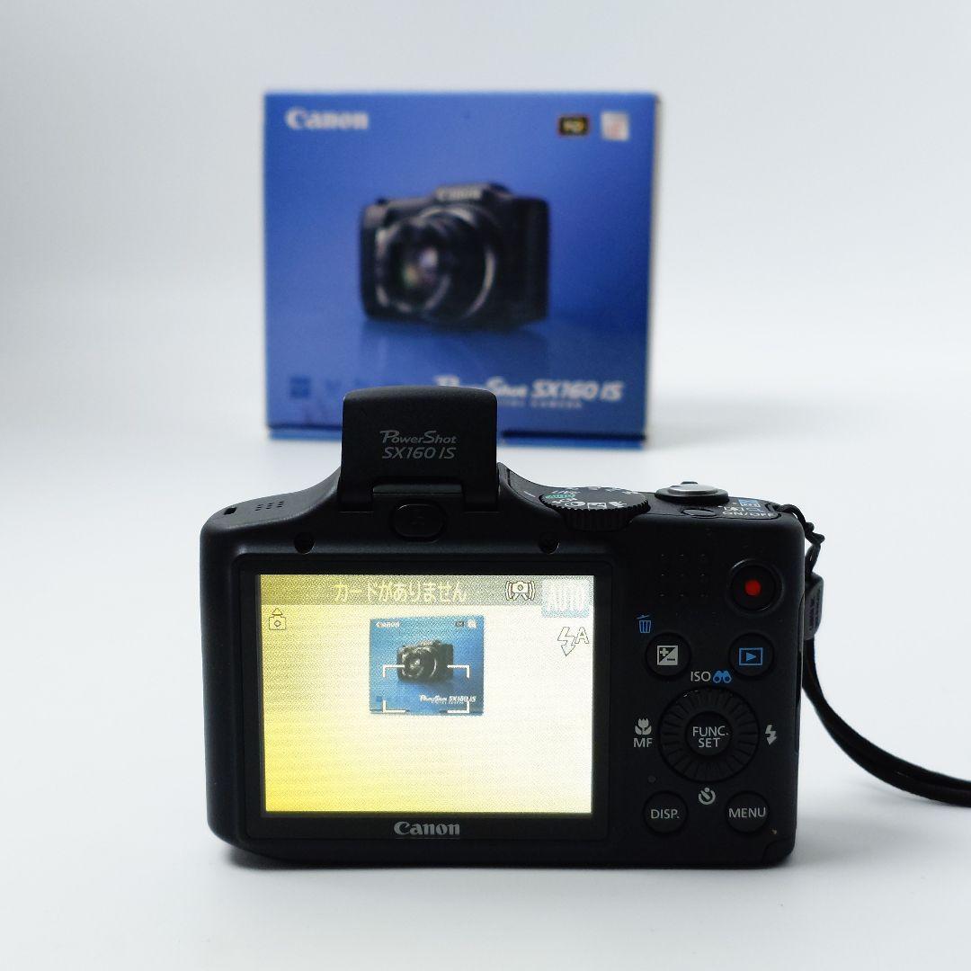 【美品】Canon PowerShot SX160IS ブラック