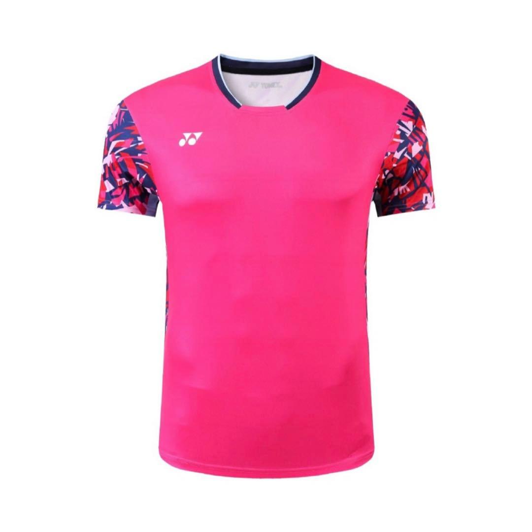 ヨネックスYONEX バドミントン日本代表モデルゲームシャツ新品XLベリーピンク