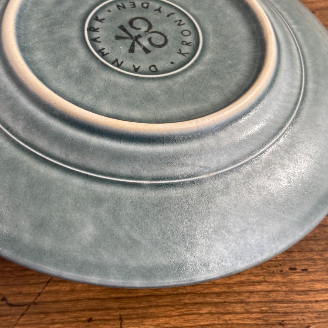 希少 クイストゴー AZUR アズール デザート サラダ 丸型 プレート 1客B