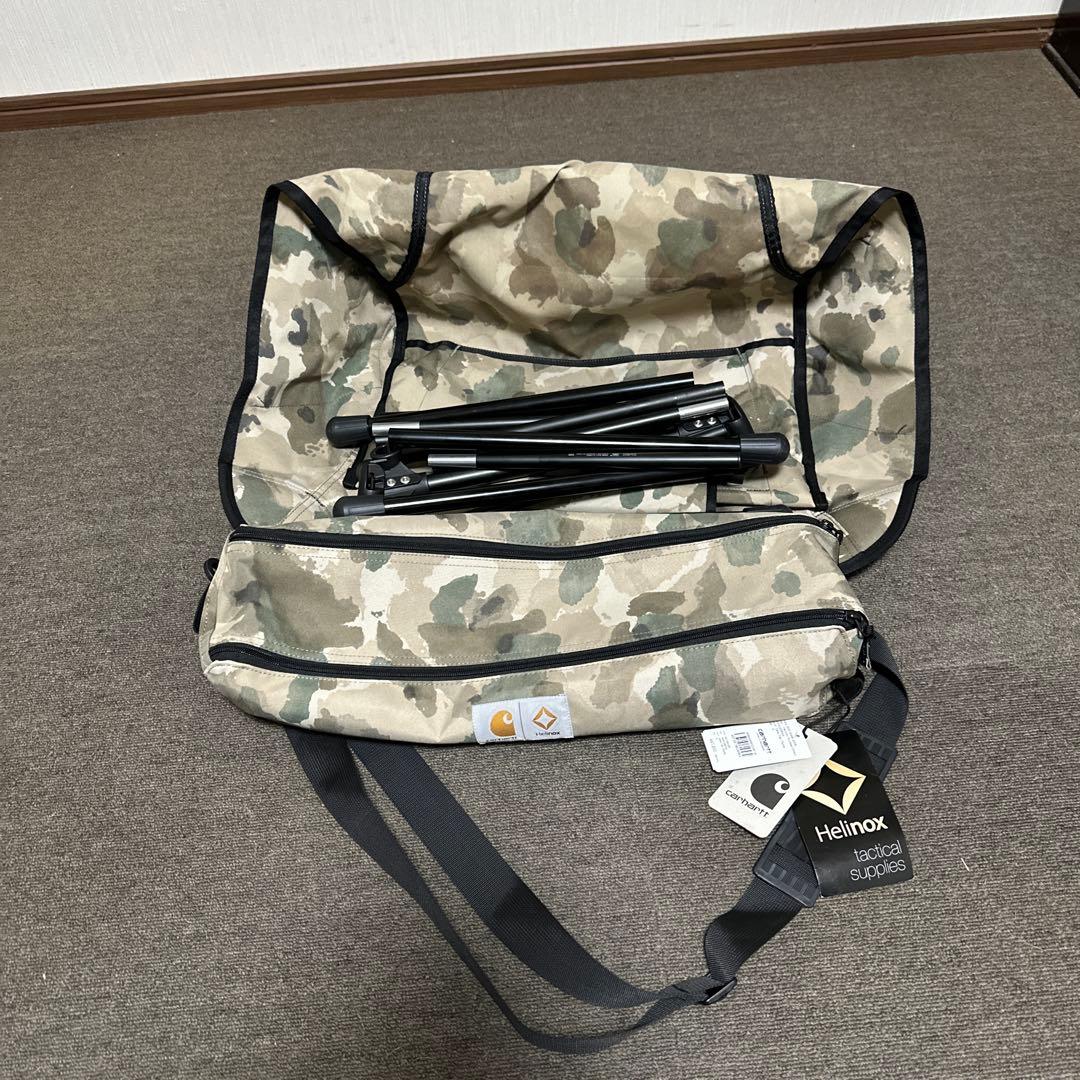carhartt &Helinoxコラボのアウトドアチェア