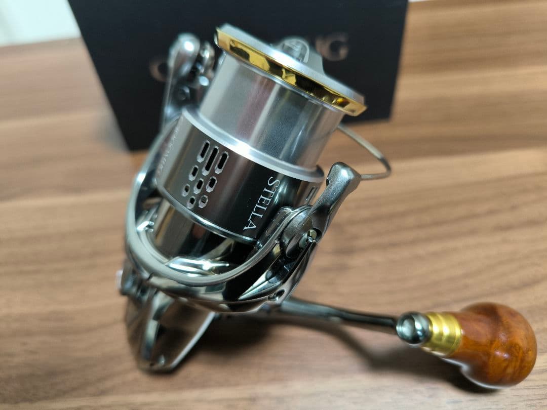 18ステラ C3000MHG 夢屋花梨ノブ　ラウンド型M装着