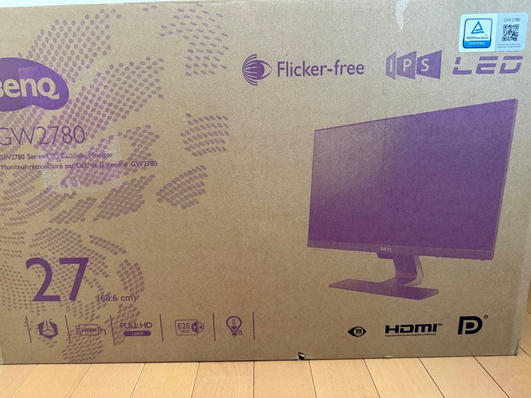 BenQ 27インチ フルHDモニター GW2780