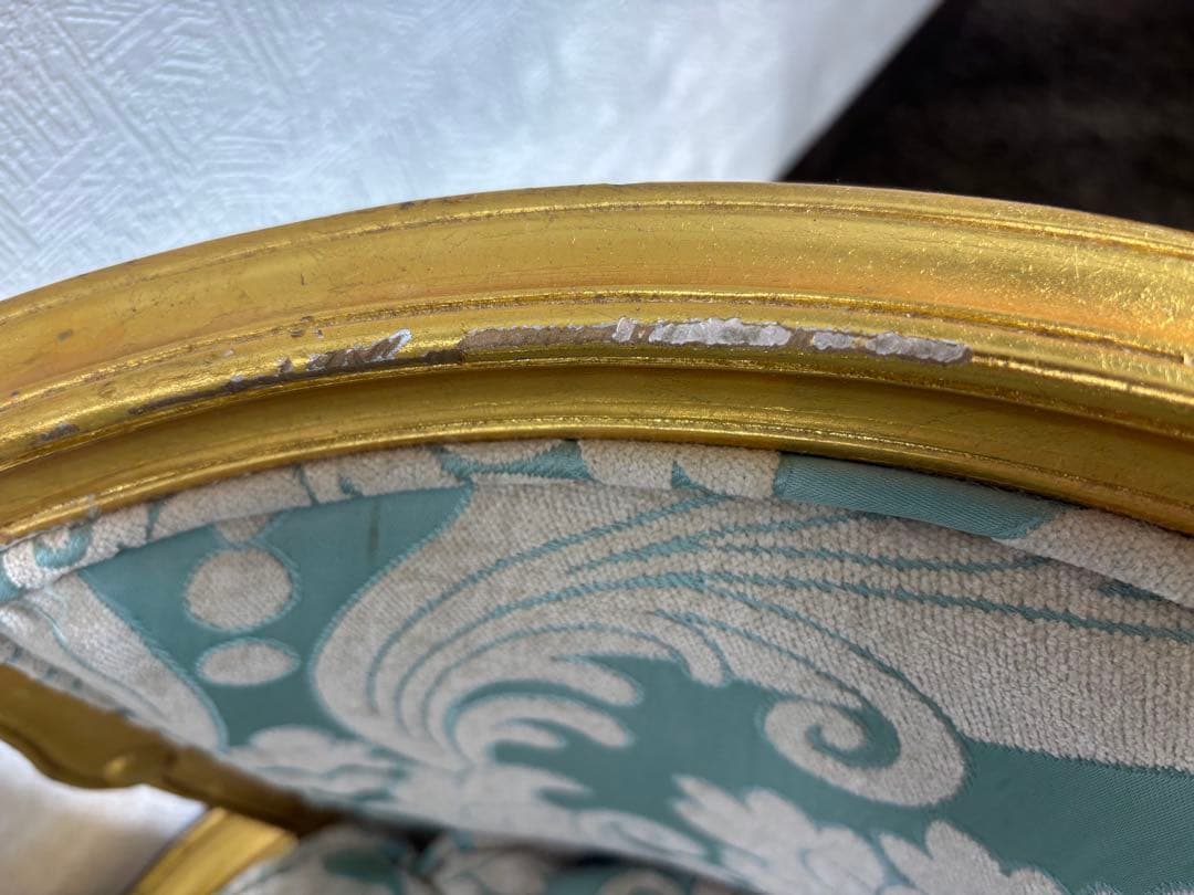 ロココ調　クラシック家具　ペット用ソファ　ベッド　アンティーク