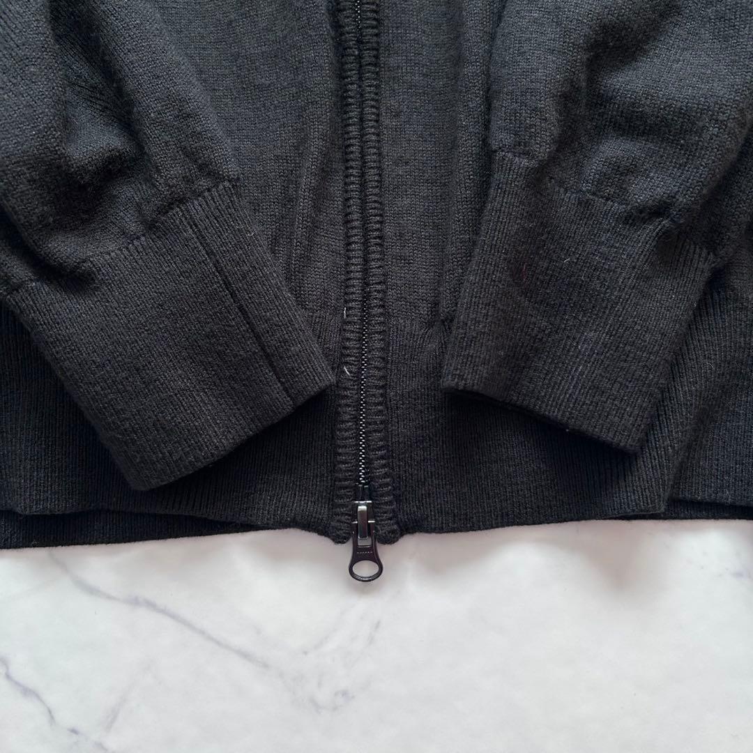 XL 美品 タイトリスト ブルゾン ジャンパー ジャケット ダブルジップ 黒