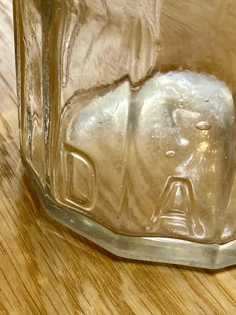 フランスアンティーク OLIDA社のミルク瓶