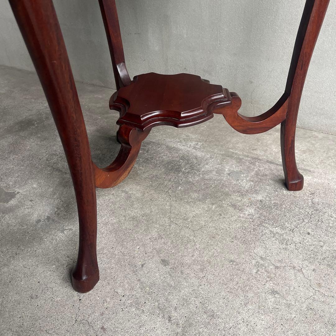 オールドヴィンテージ　イタリア　オケージョナルテーブル　花台　サイドテーブル