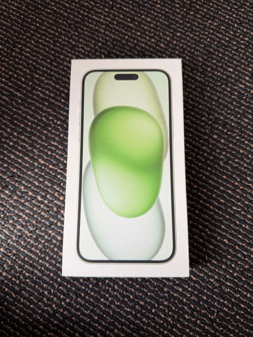 Apple iPhone 15 plus 256gb本体 グリーン