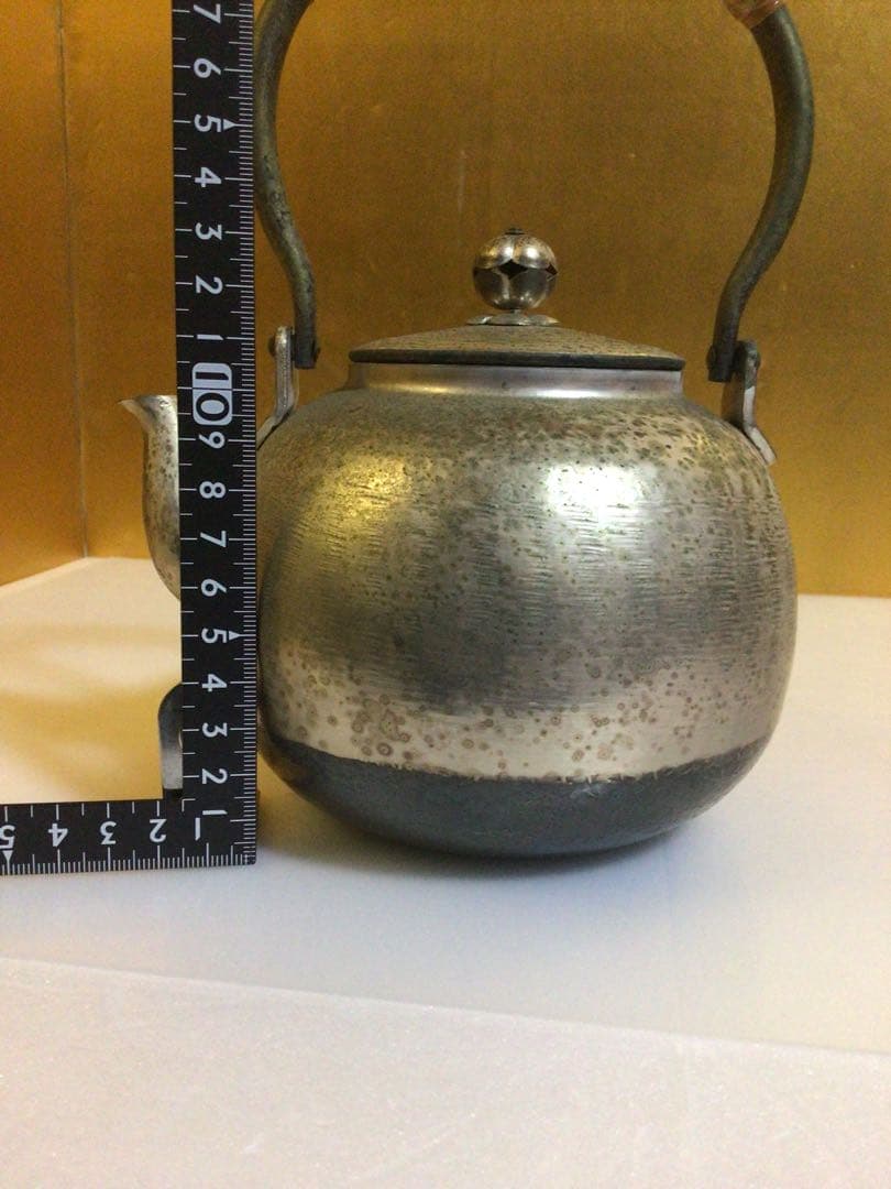 秀峯堂造 茶道具 ヤカン 急須 水次 箱無し