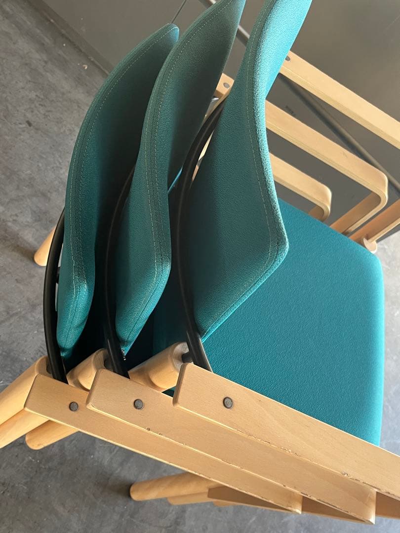 ホウトク ポストモダン調チェア3脚セット