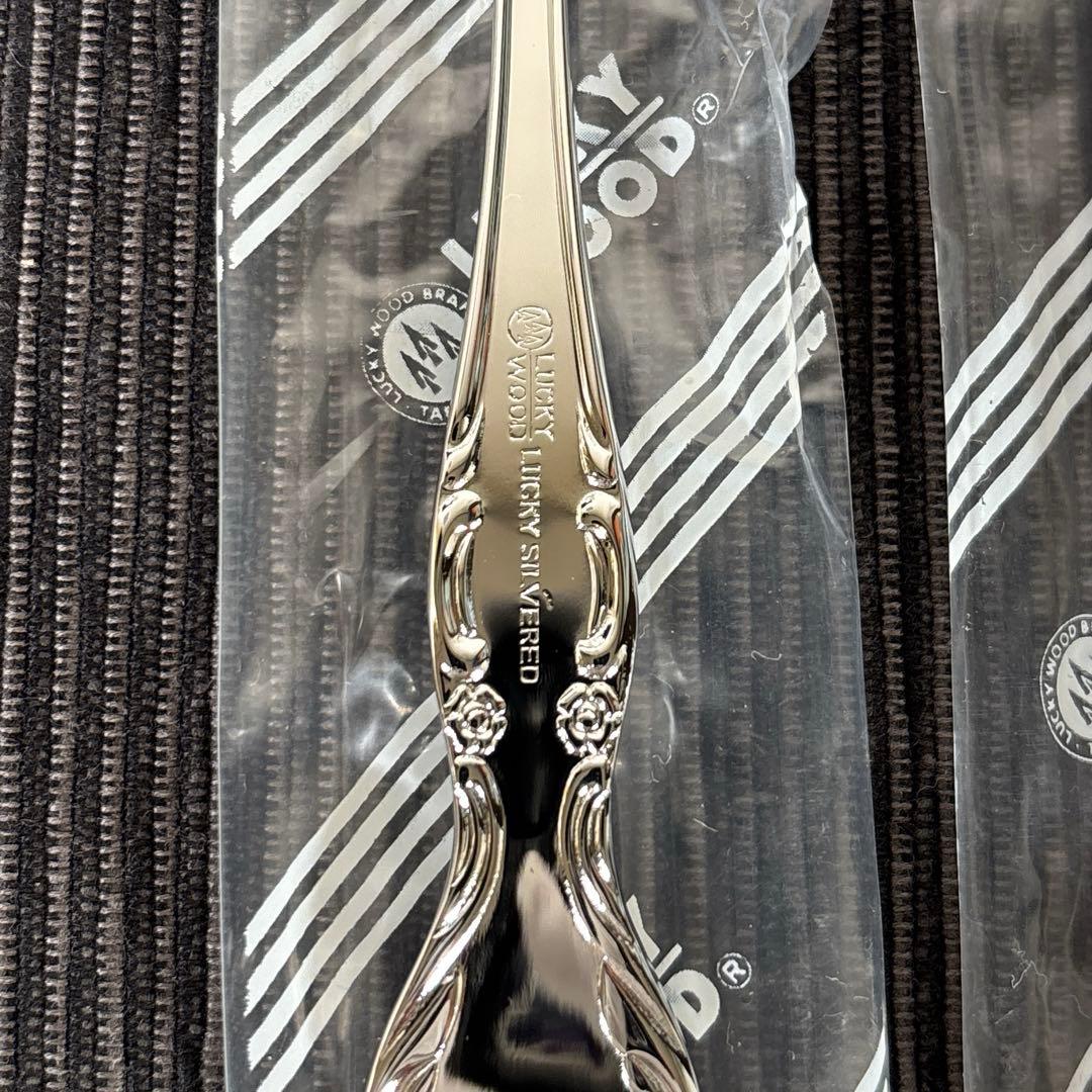 【未使用】ラッキーウッド オルレアン カトラリーセット 24P