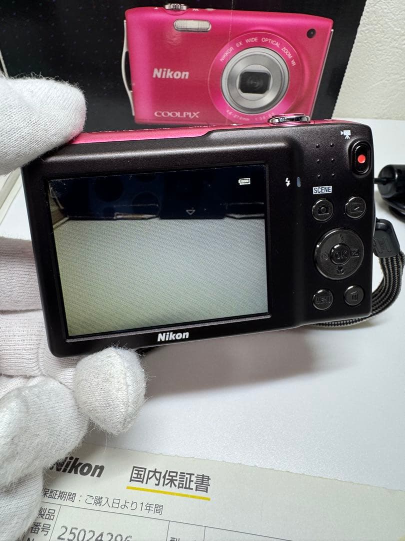 Nikon ニコン COOLPIX S3300 ピンク コンパクトデジタルカメラ