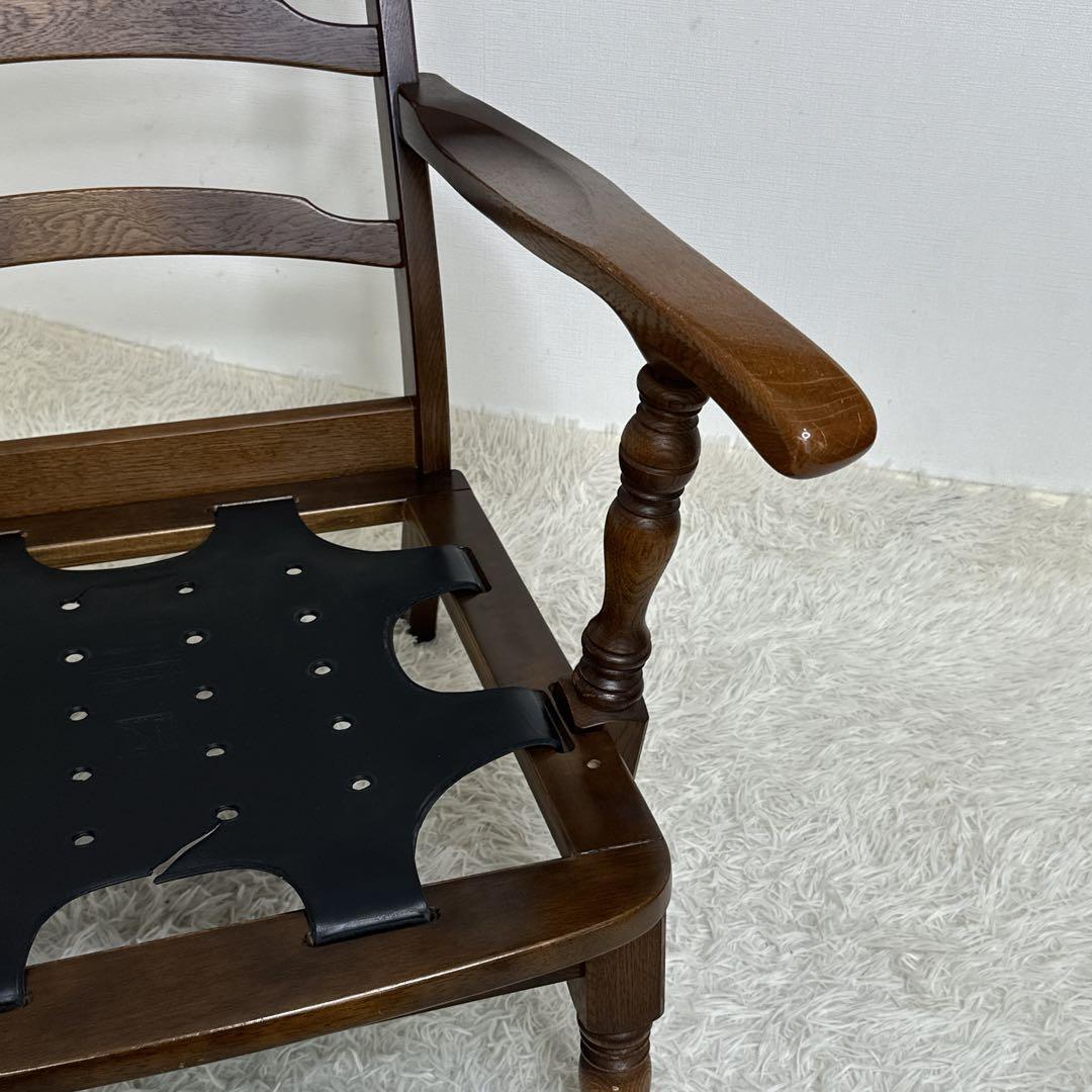 飛騨産業 キツツキ 1Pソファ ラウンジチェア メロウ　穂高　オーク材 アーム