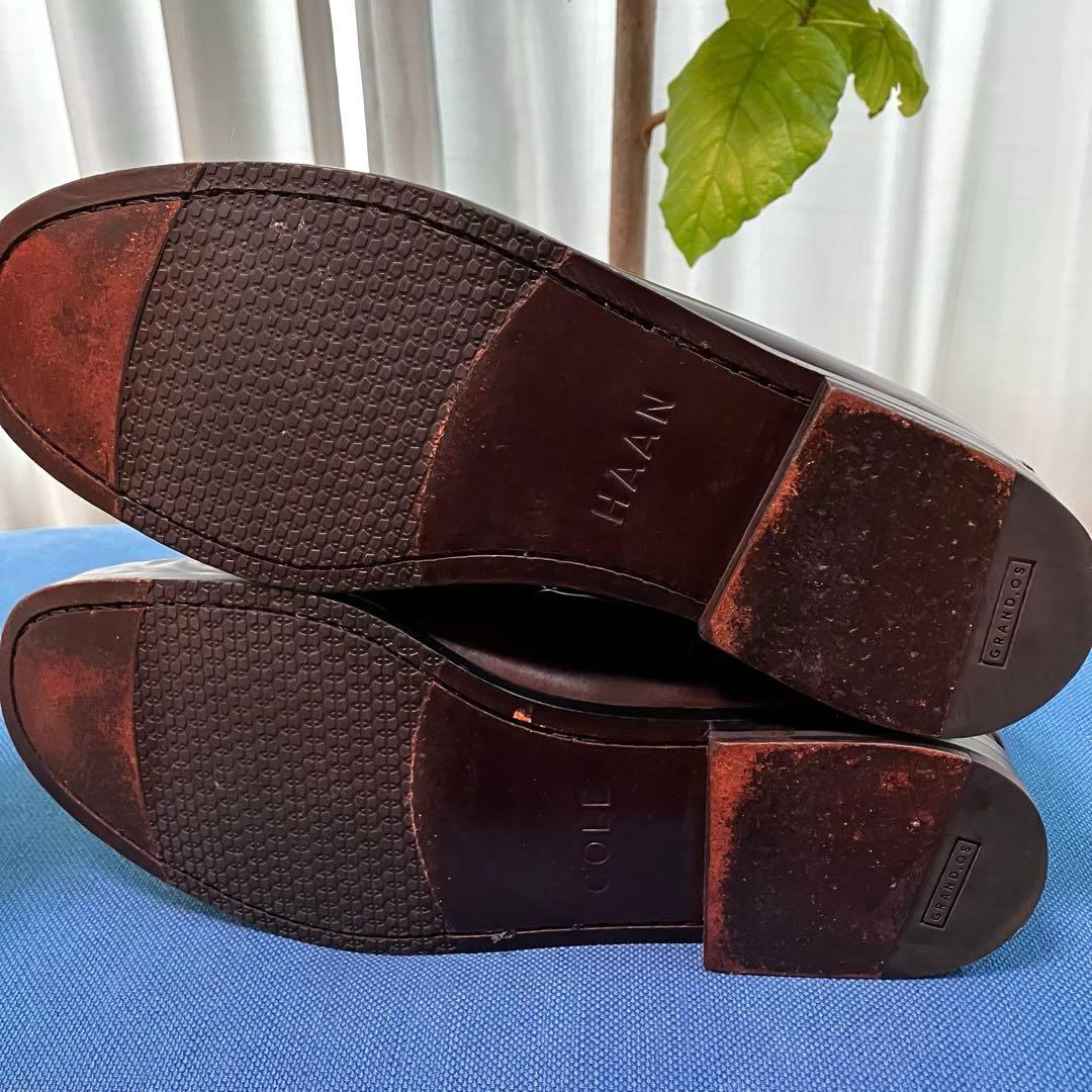 COLE HAAN コールハーン ピンチ タッセルローファー バーガンディ 茶