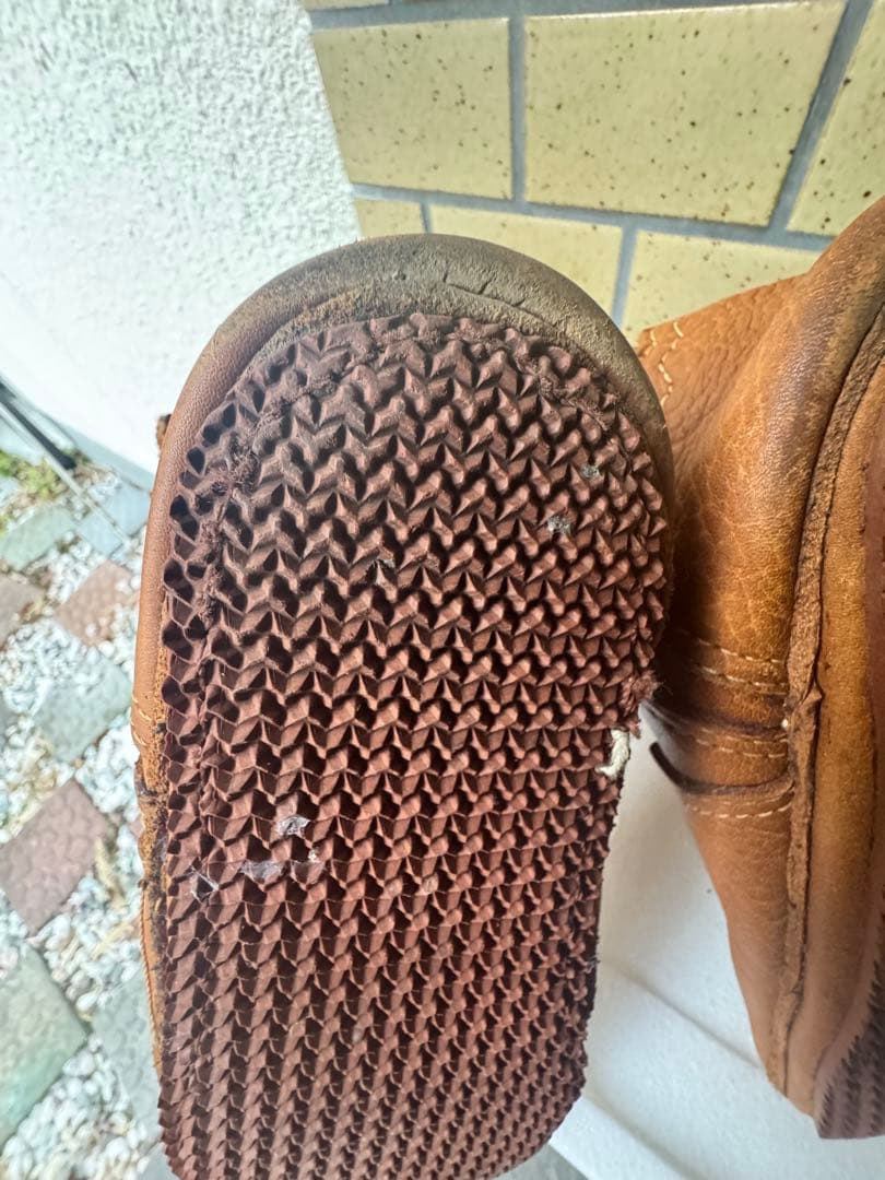 COMME des GARÇONS ブラウンショートブーツ