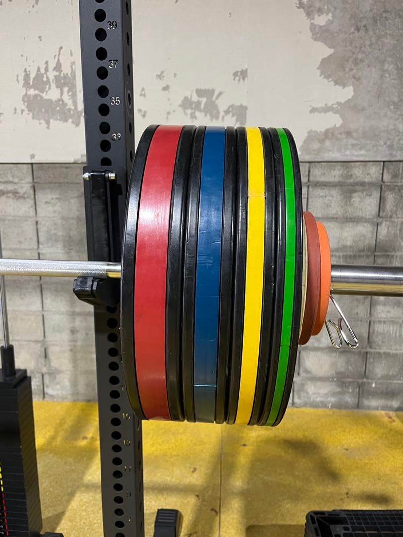 【美品】MBCスクワットラック+ラットプル　VILLAINプレート125kg