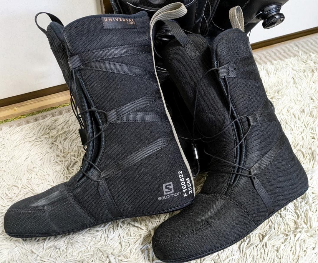 【8回使用】25.5cm サロモン タイタンボア 2023 スノーボードブーツ