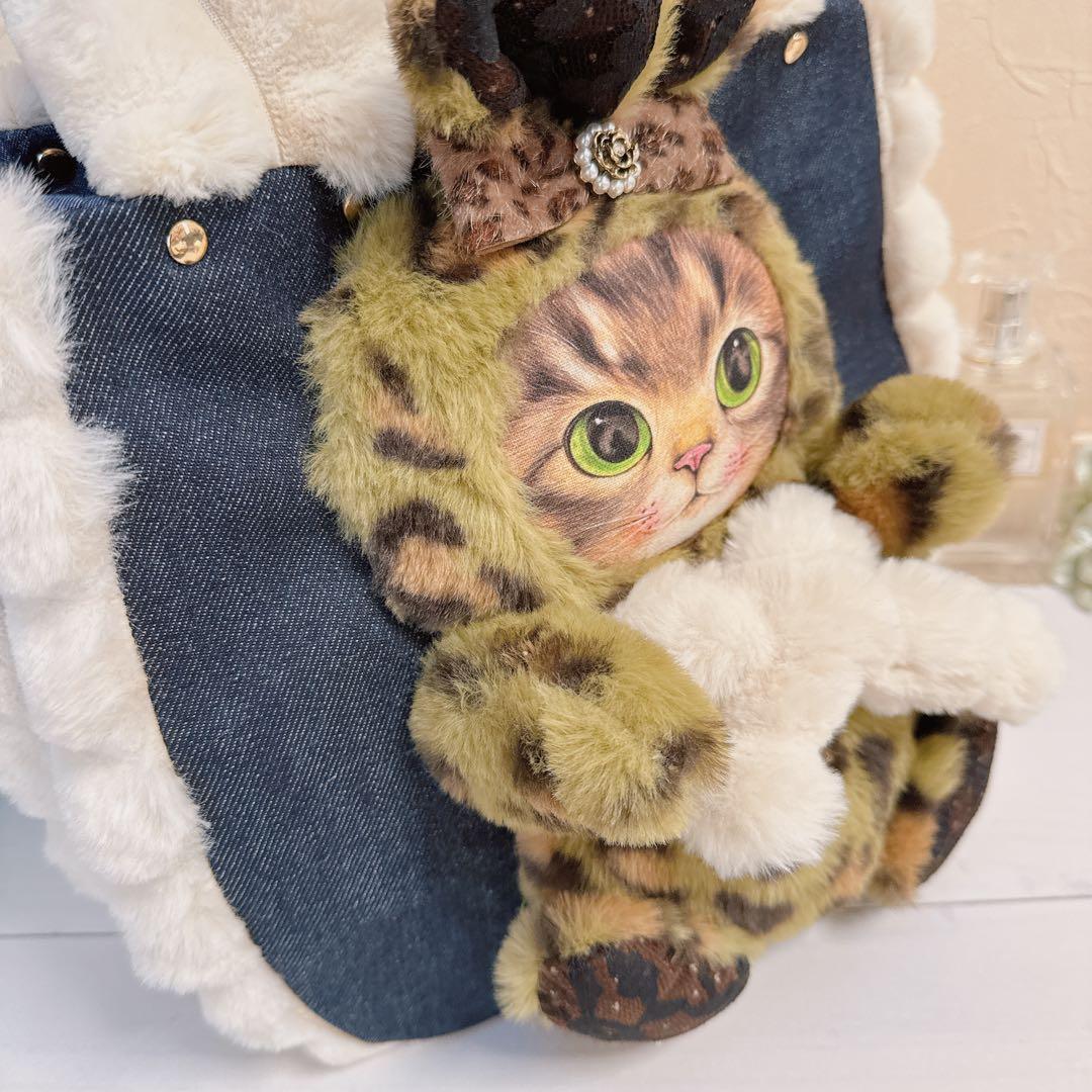 あ*き様 コヤンイサムチョン♡個性派！グリーン豹柄bigリトルサンダーちゃんのト