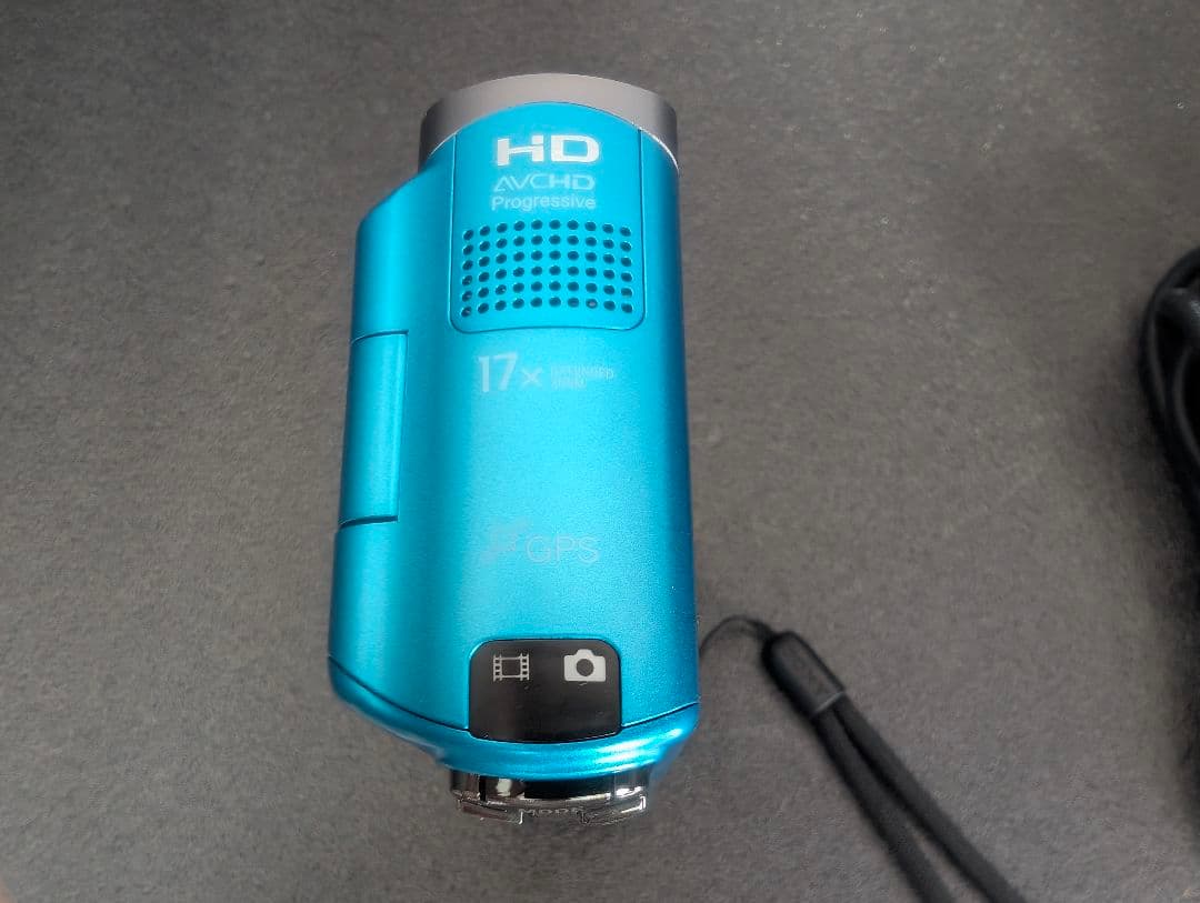 SONY ハンディカム HDR-GW77V ブルー バッテリー4個 充電器付き