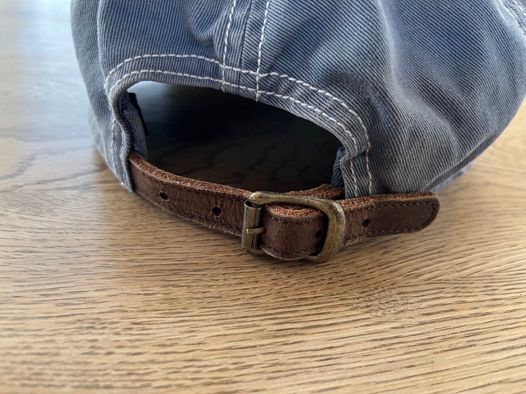 RRL トラッカーキャップ ダブルアールエル ワーク キャップ レザー ベルト