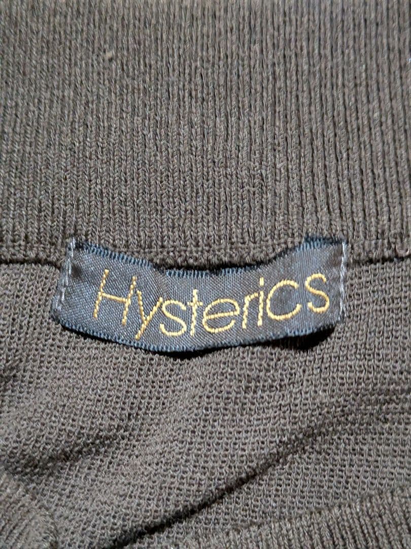 ヒステリックグラマー Hysterics フリルキャミソール ブラウン