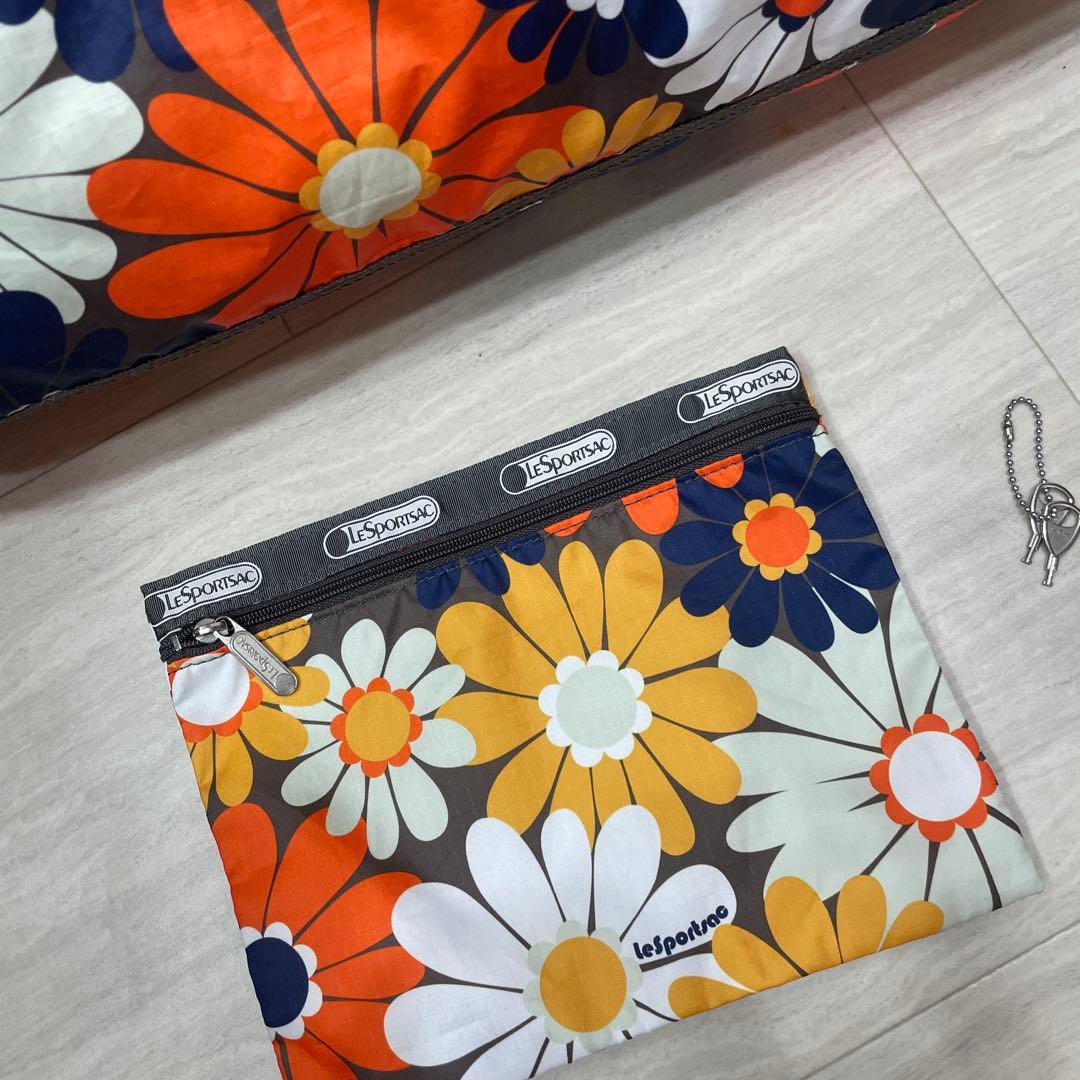 【鍵付き！】LeSportsac レスポートサック　ウィークエンダー　ボタニカル