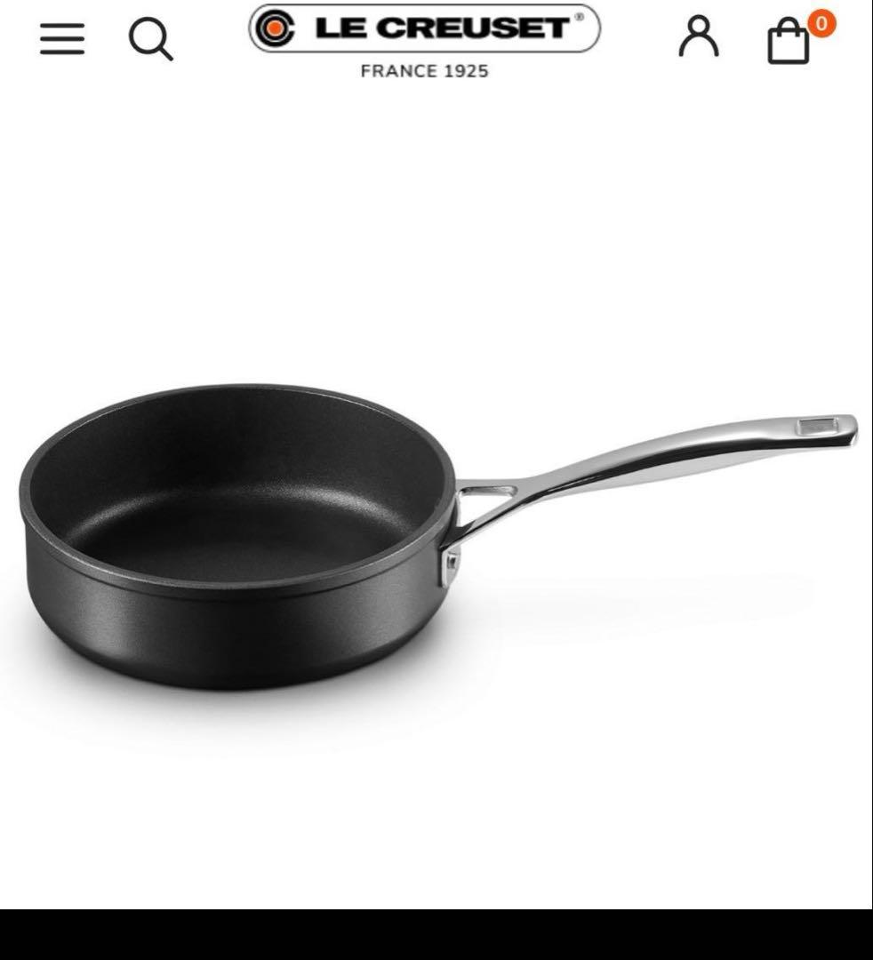 新品LE CREUSET ル・クルーゼ フライパンTNSソテーパン 20cm