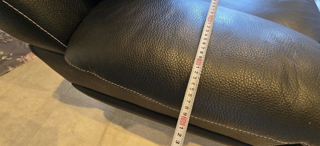 本革 3人掛けソファー