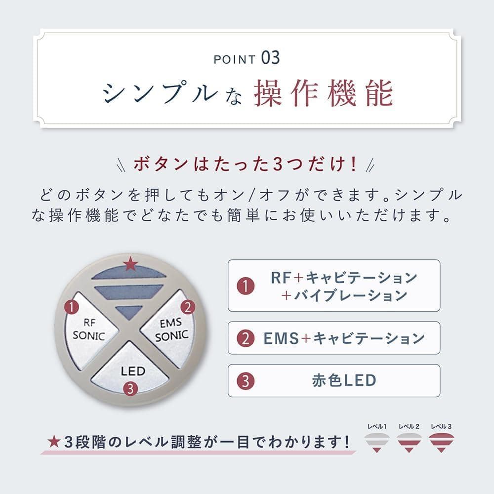 LINKA (リンカ)キャビニスト ウォータープルーフハンディキャビテーション