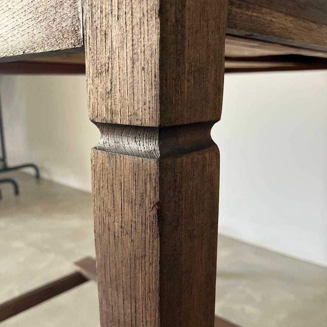 レトロ　アンティーク　ヴィンテージ　古道具　古家具　テーブル　机　木製