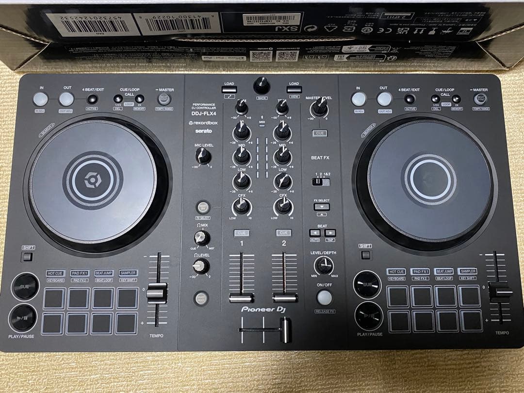 【極美品】Pioneer DDJ-FLX4（使用3回付属品完備）26年1月購入