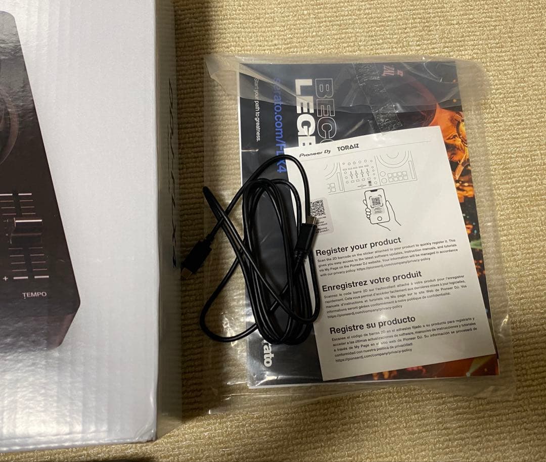 【極美品】Pioneer DDJ-FLX4（使用3回付属品完備）26年1月購入