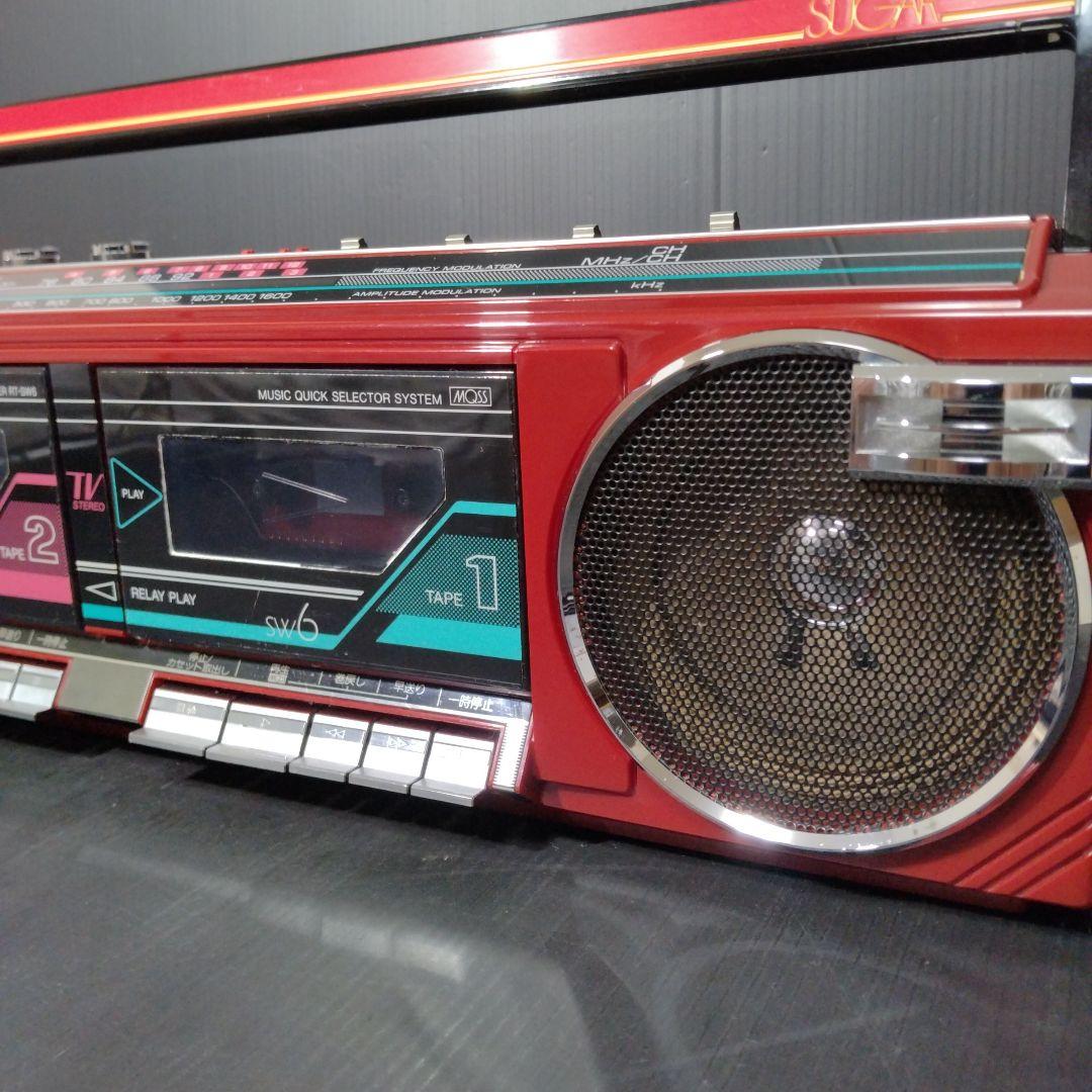 動作確認！レア希少超美品！東芝ステレオラジカセSUGAR RT−SW6