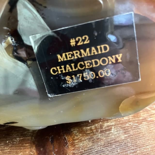 希少 天然石 彫刻 マーメイド 人魚 骨董 ヴィンテージ 作家 工芸品 風水