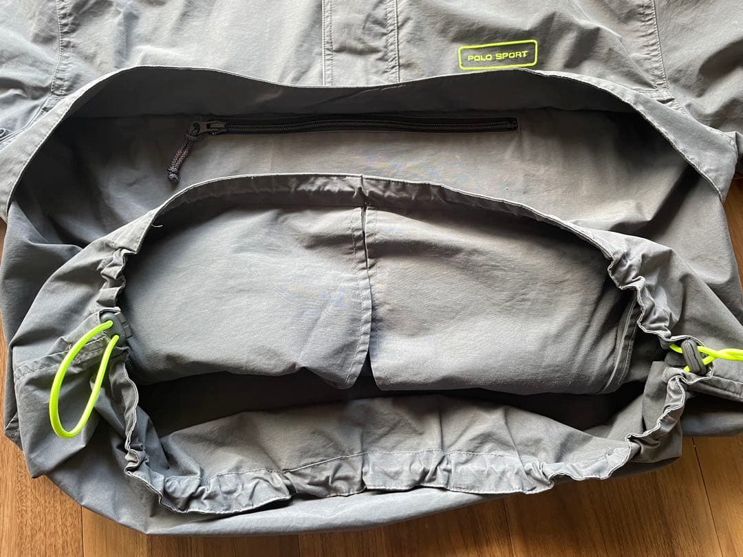 希少 ポロスポーツ ラルフローレン アノラック パーカー グレー 00s 90s