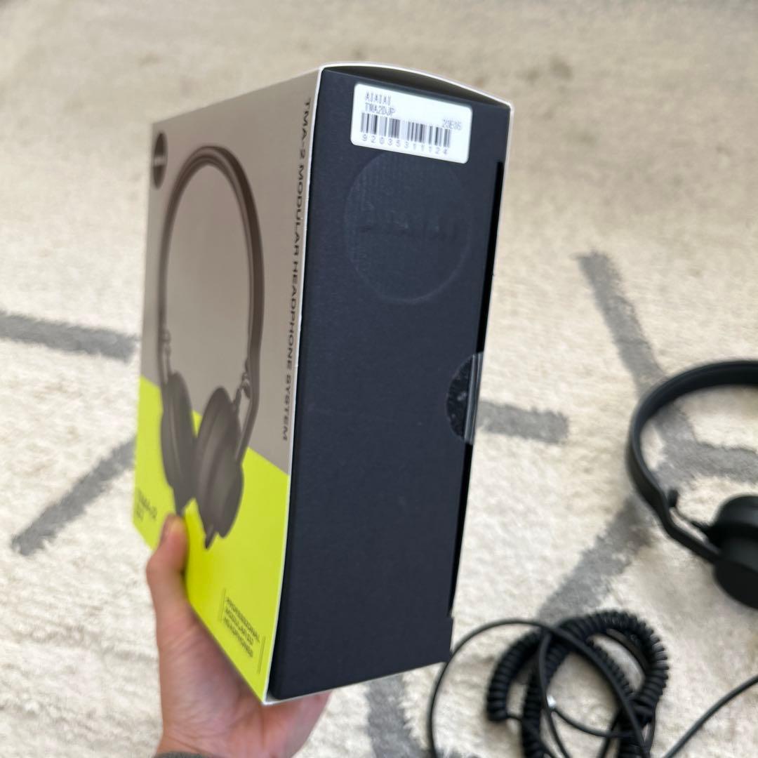 【美品】AIAI TMA-2 DJ 有線ヘッドホン　ブラック