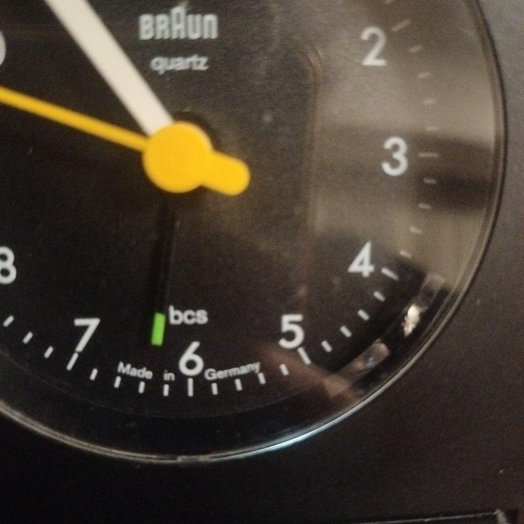 BRAUN トラベルクロックブラック