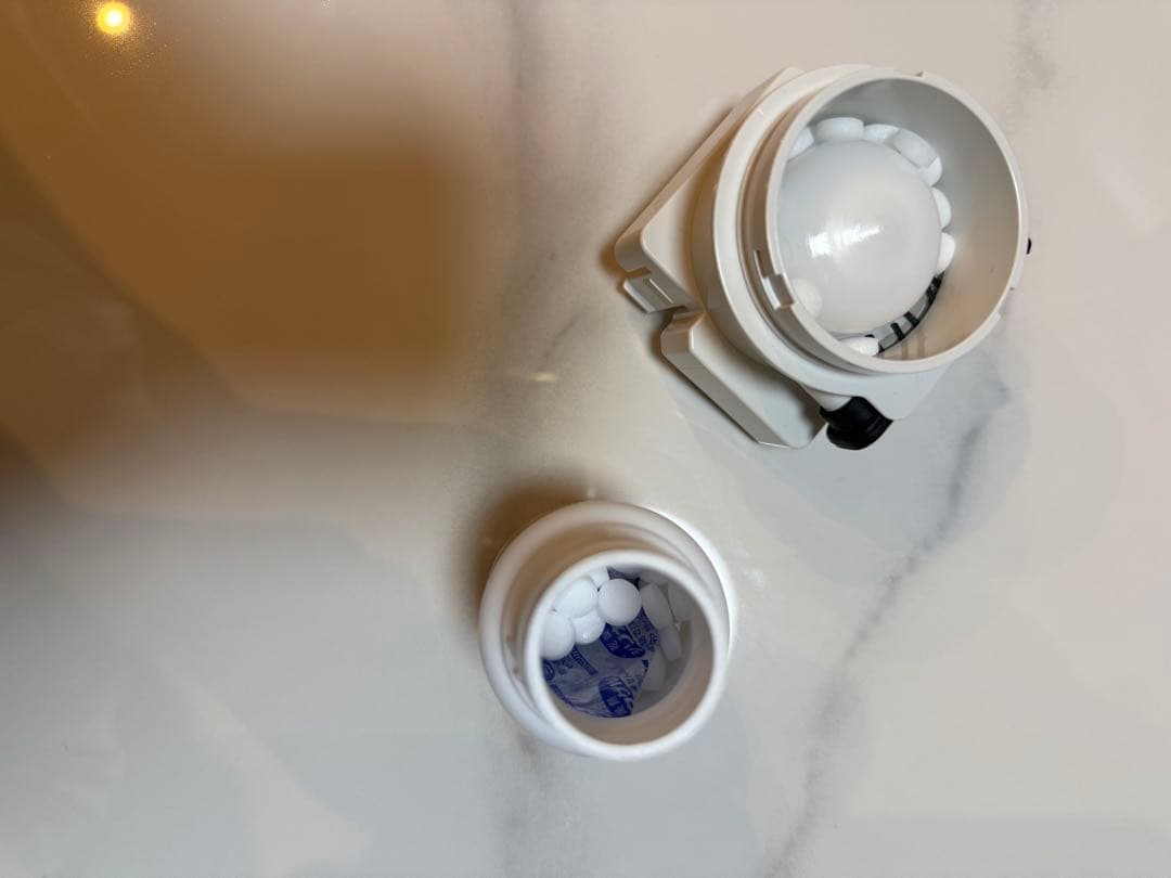 Panasonic ジアイーノ 24年製25年3月購入空間除菌脱臭機 ダークグレ