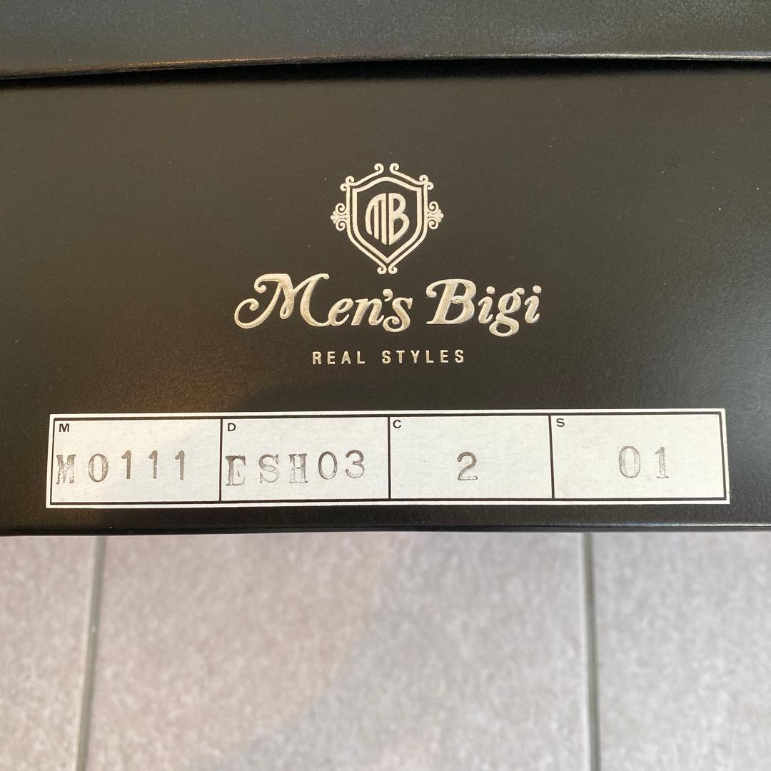 新品未使用　Men's Bigi ブラウン サイドゴアブーツ