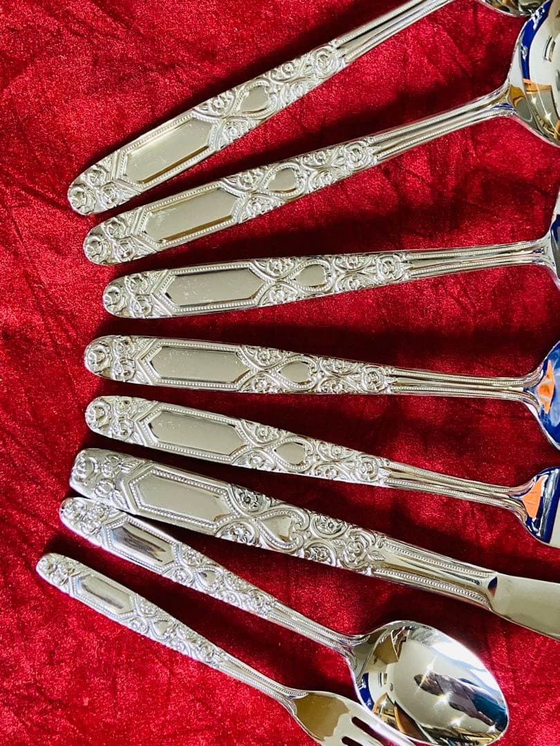 三越ステンレススチールカトラリーセット 37点