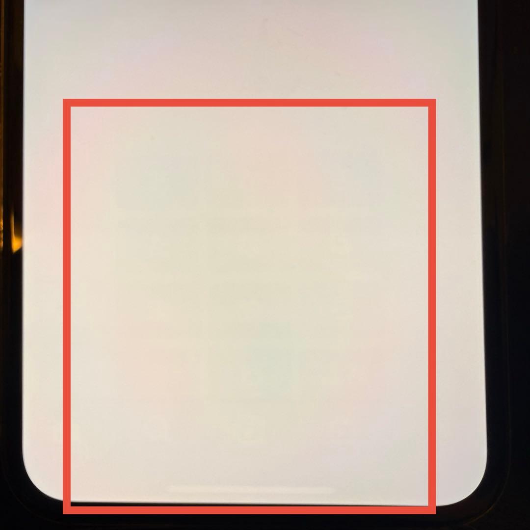 iPhone X 64GB ディスプレイ焼き付きあり