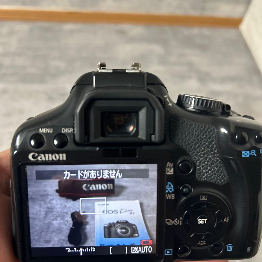 Canon EOS Kiss X2 デジタル一眼レフカメラ　AFレンズキット