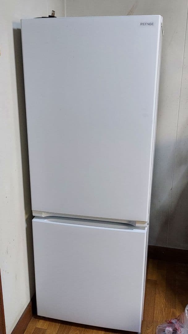 REFAGE YRZ-F15LW 2ドア冷蔵庫 5年保証 ホワイト 2024年製