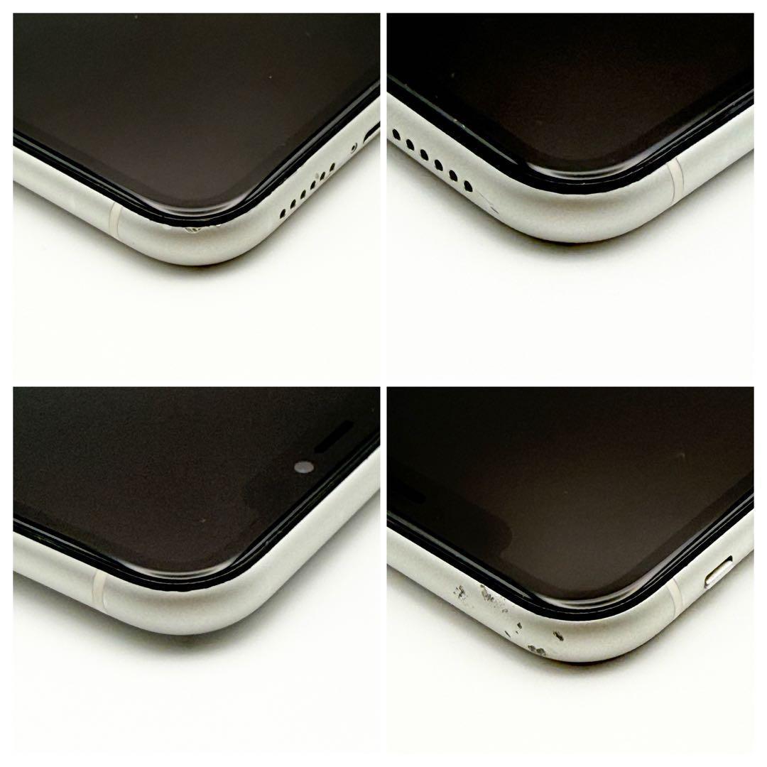 【美品】iPhone XR ホワイト 本体 64GB 白