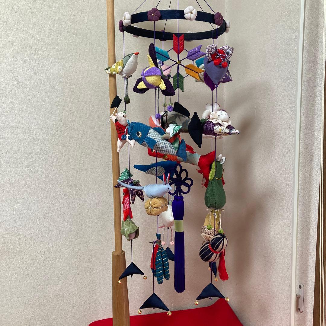 534 トリプル 吊るし雛　吊るし飾り　端午の節句