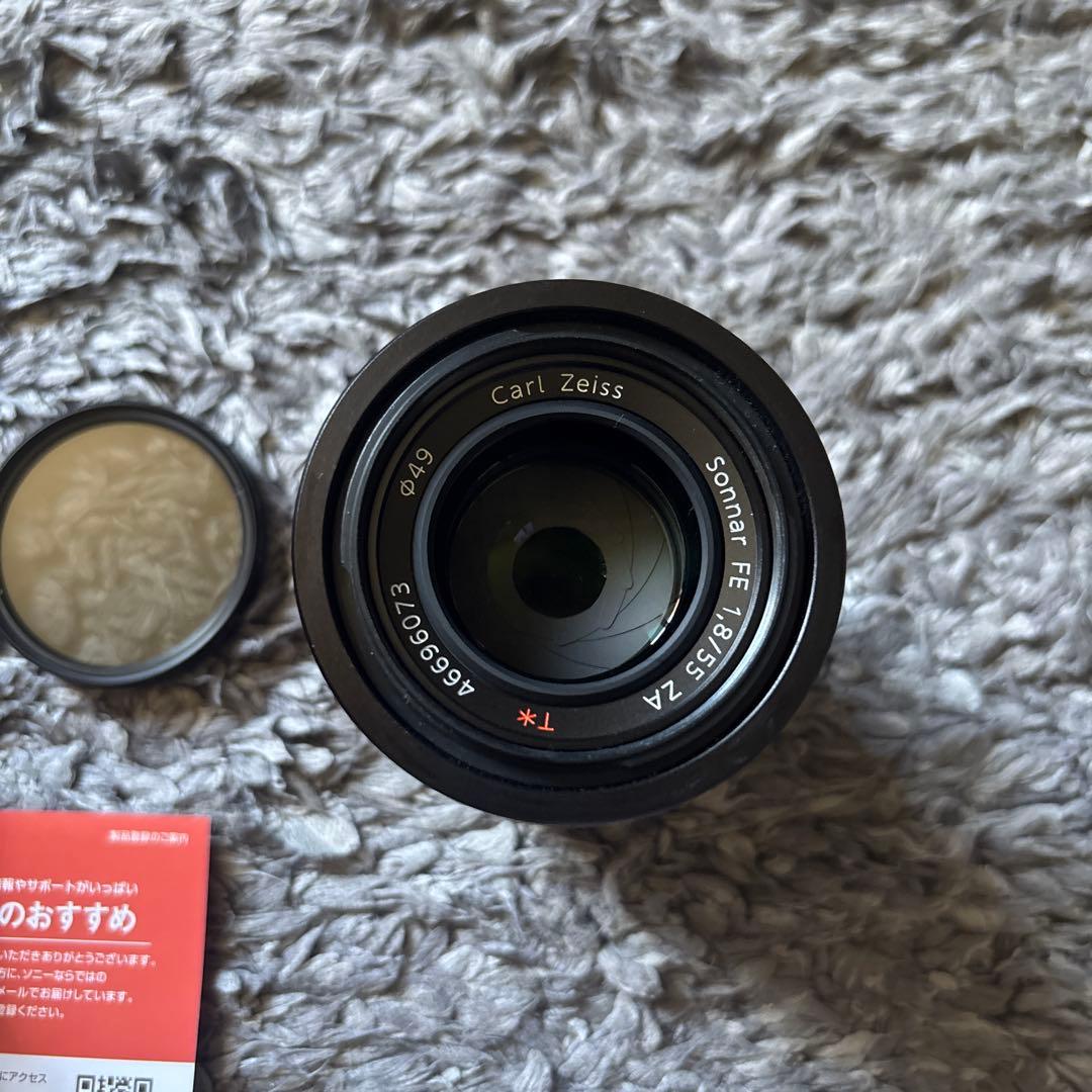 SONY FE 55mm F1.8 ZA 単焦点レンズ　SEL55F18Z