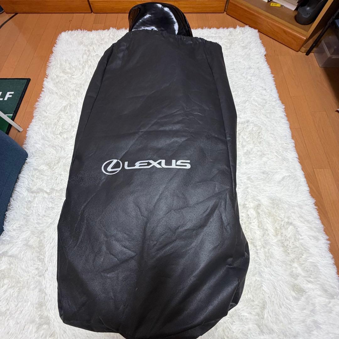 非売品　新品未使用レクサスオリジナルキャディバッグ　ブラック