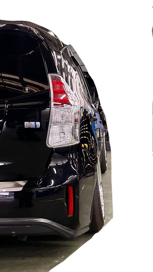 プリウスα ZVW41 加工リアアクスル